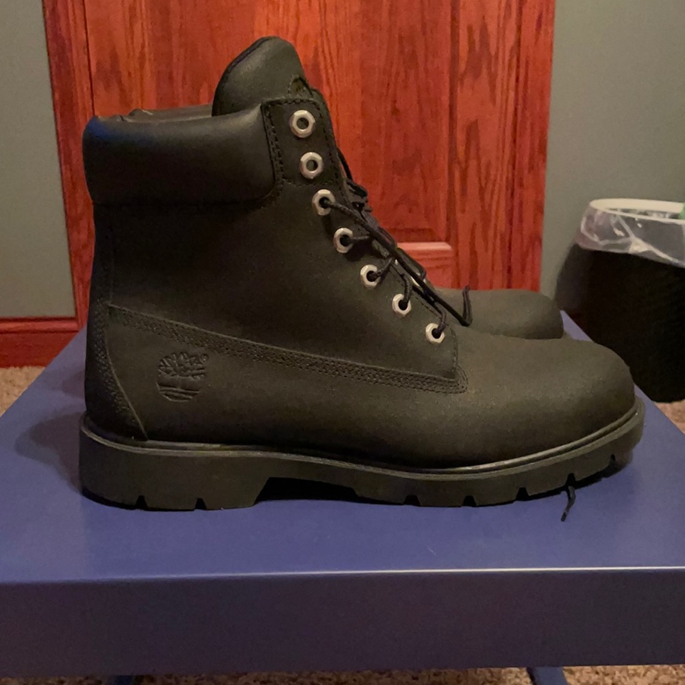 Black Timberland boots!